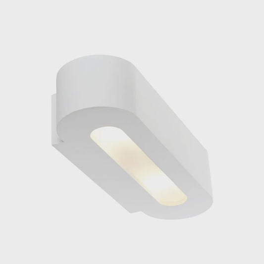 STRATON GYPSUM WALL LIGHT IP20 WHITE - STRATON WB-WH - ARCK Electrical Wholesale Supplies