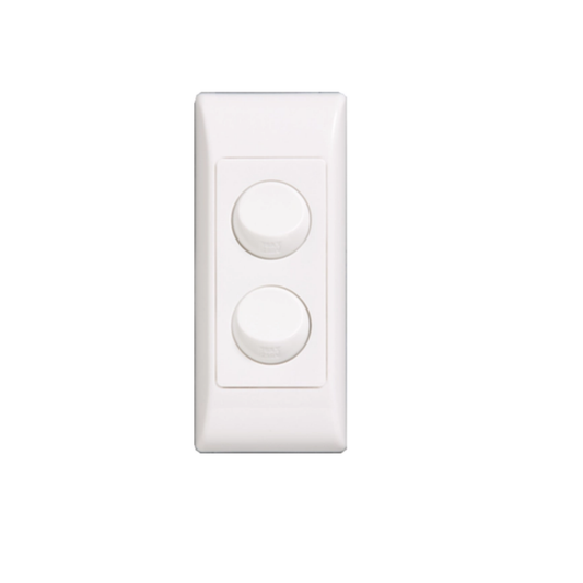 2 gang Switch architrave - SW2A