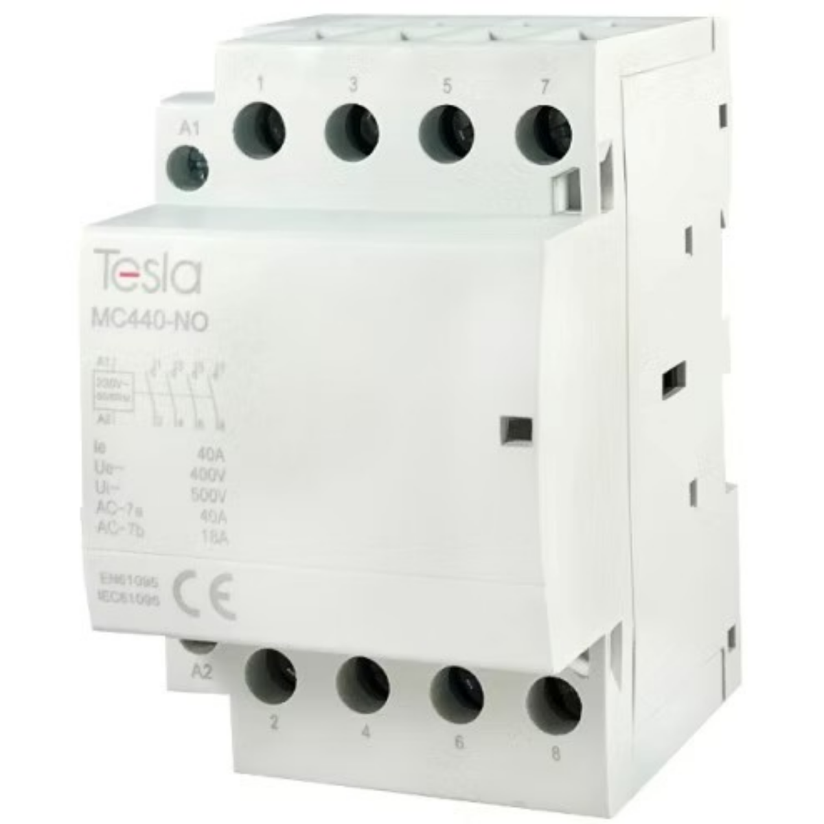 Tesla 4 Pole 40A Modular Conta - TESMC440NO