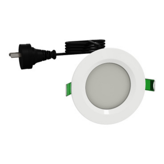 Clipsal 7W Tri-Colour Dimmable LED Downlight Kit (90mm) 6 Pack | TPDL1C3B6