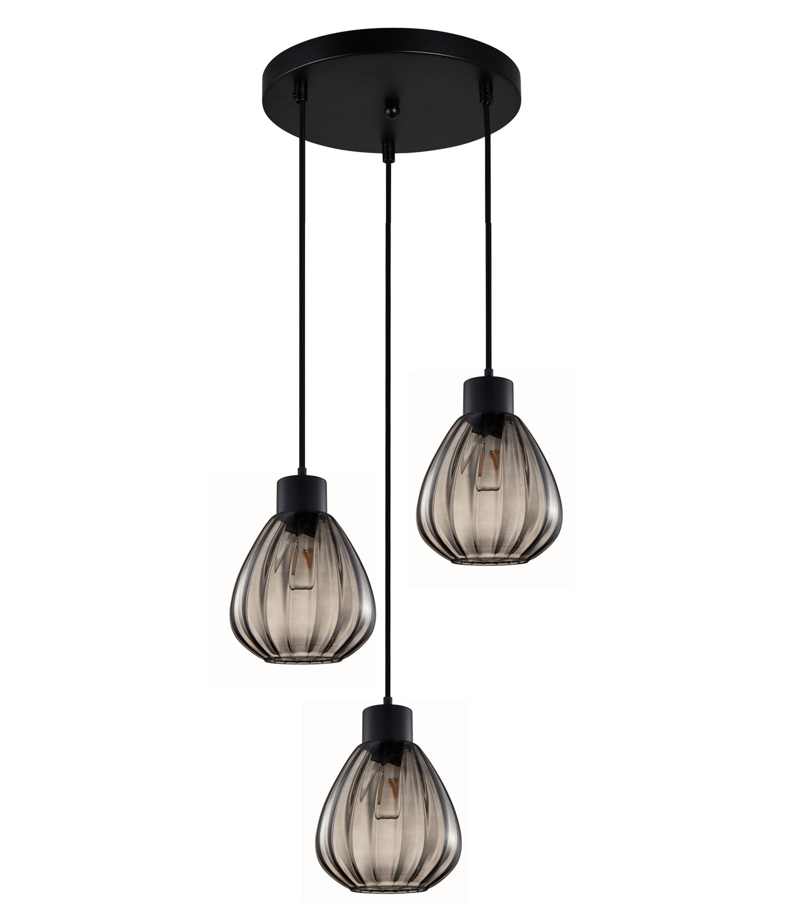 TULIP: Smokey Black Wine Glass - TULIP2X3R