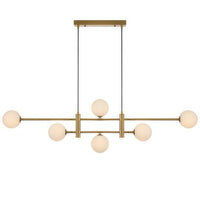 TYSON 6 LIGHT PENDANT ANTIQUE GOLD - TYSON PE06-AGOM