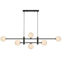 TYSON 6 LIGHT PENDANT BLACK - TYSON PE06-BKOM