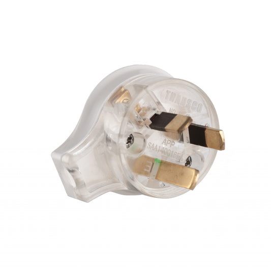 Side Entry Plug 3 Pin Clear Re - SEP - ARCK Electrical Wholesale Supplies