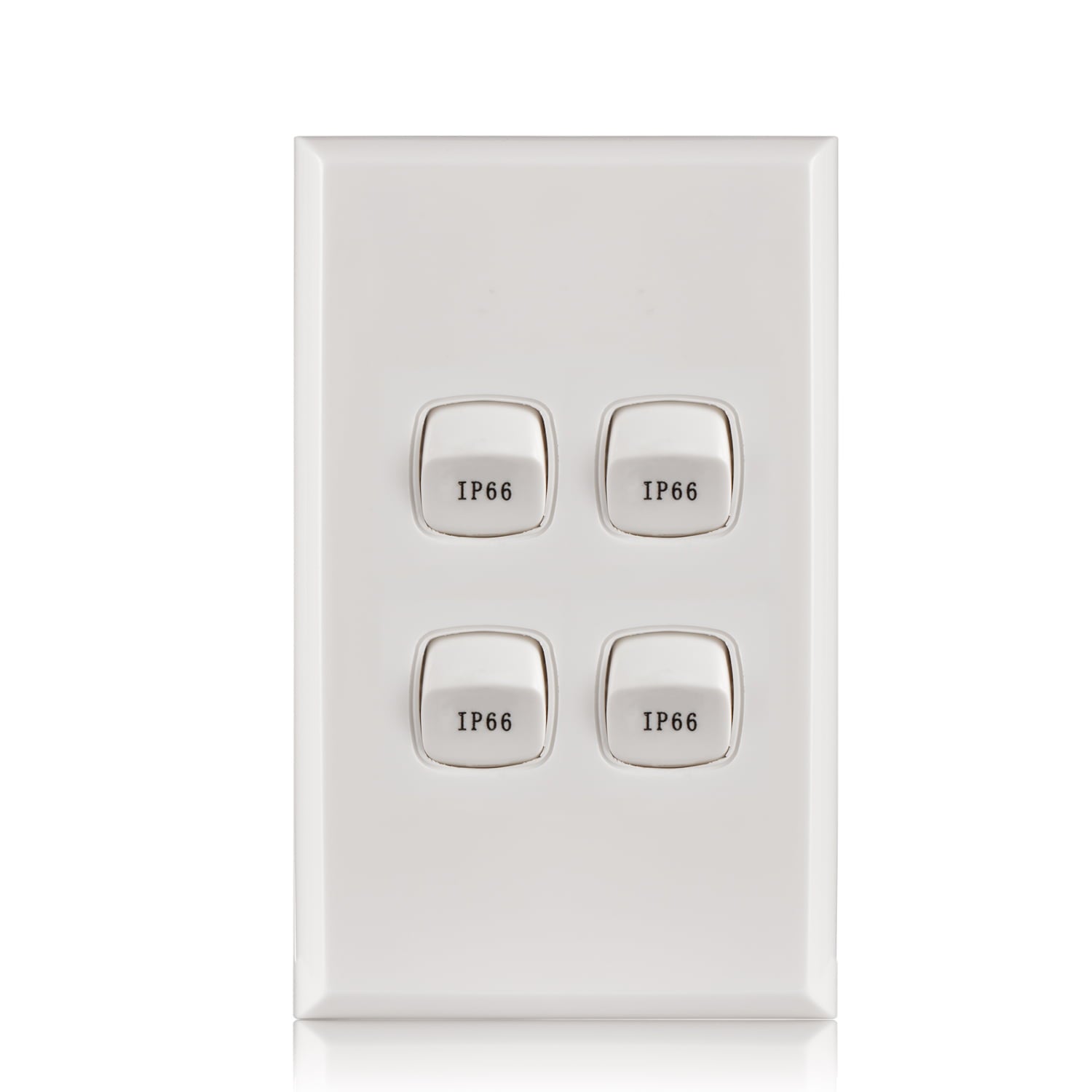 4 Gang Weatherproof Switch IP66 - S4WP - ARCK Electrical Wholesale Supplies