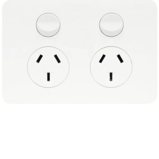 Hager WBHP2S-MW Allure Series - WBHP2S-MW - ARCK Electrical Wholesale Supplies