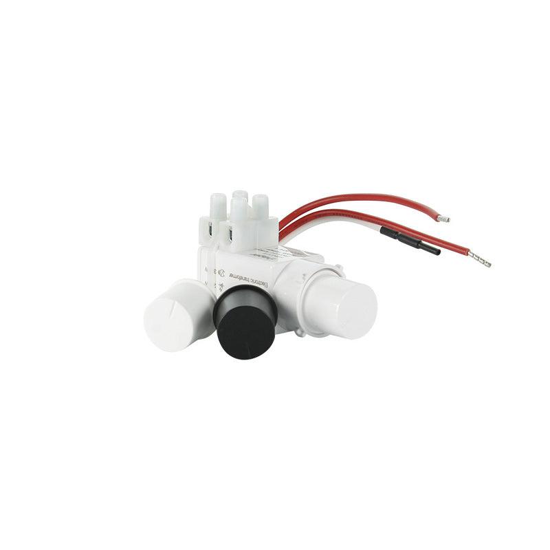 Hager Silhouette Electronic Rotary Universal Dimmer Mechanism Push On-Off - WBMDUR