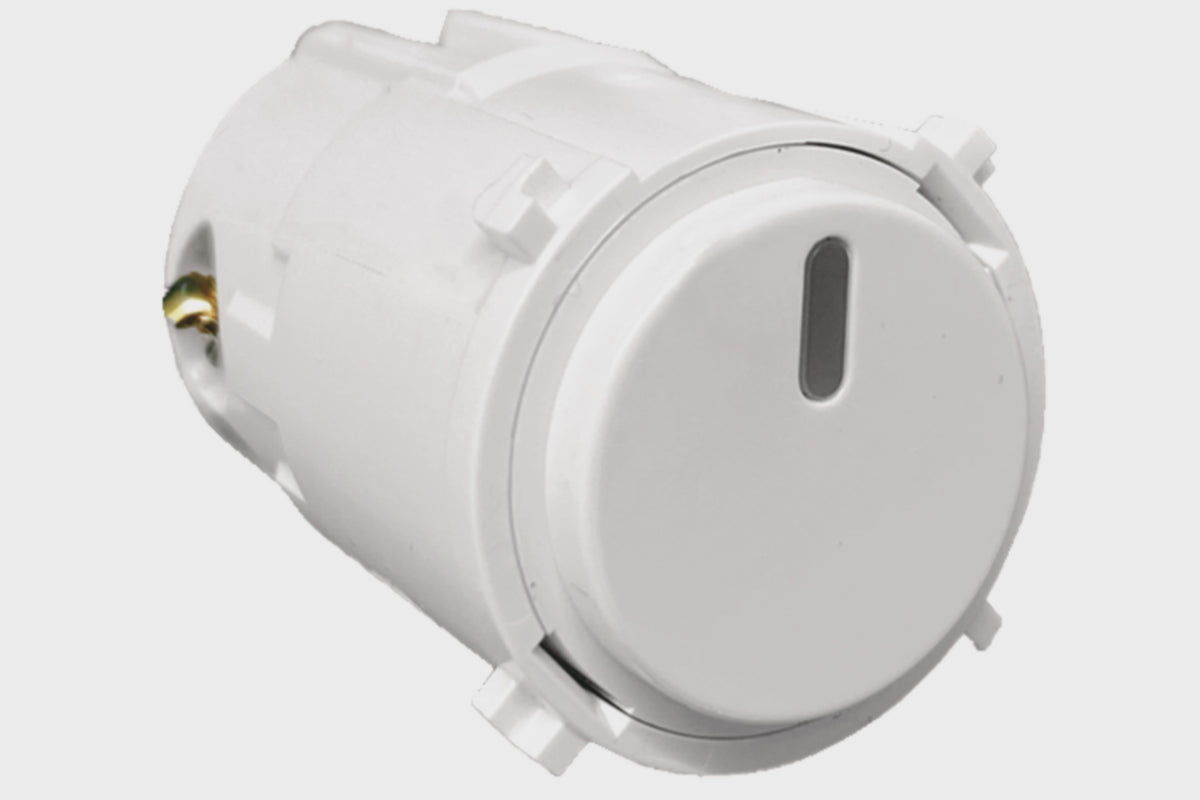 Hager 6 Amp PB Tactile Mech 24 Matt White - WBMTPB-MW - ARCK Electrical Wholesale Supplies