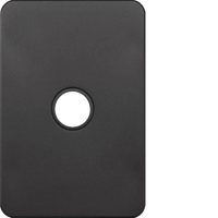 Hager 1 Gang SILHOUETTE Grid P - WBSSP1-MB