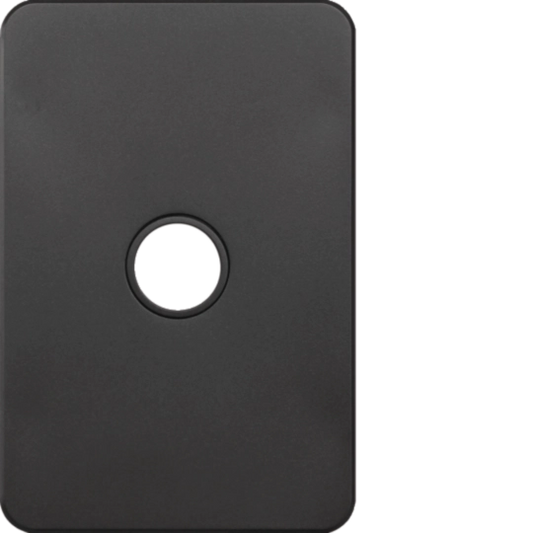 Hager 1 Gang SILHOUETTE Grid P - WBSSP1-MB