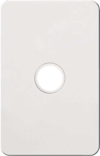 Hager 1 Gang SILHOUETTE Grid P - WBSSP1-MW