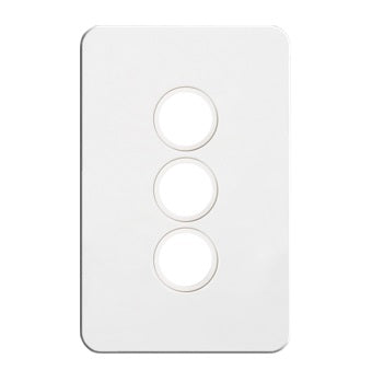 Hager 3 Gang SILHOUETTE Grid P - WBSSP3 - ARCK Electrical Wholesale Supplies