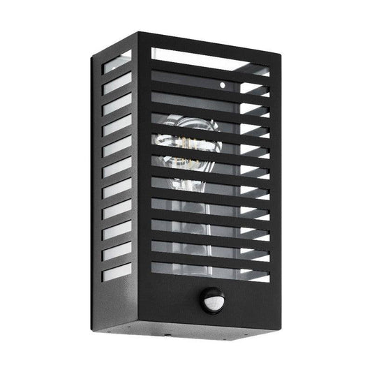 Alamonte 3 1 Light Wall Light With Sensor Black - 900137N - ARCK Electrical Wholesale Supplies