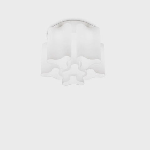 Compo Pl6 Round Flush Mount 6 Lights Glass - 12553 - ARCK Electrical Wholesale Supplies