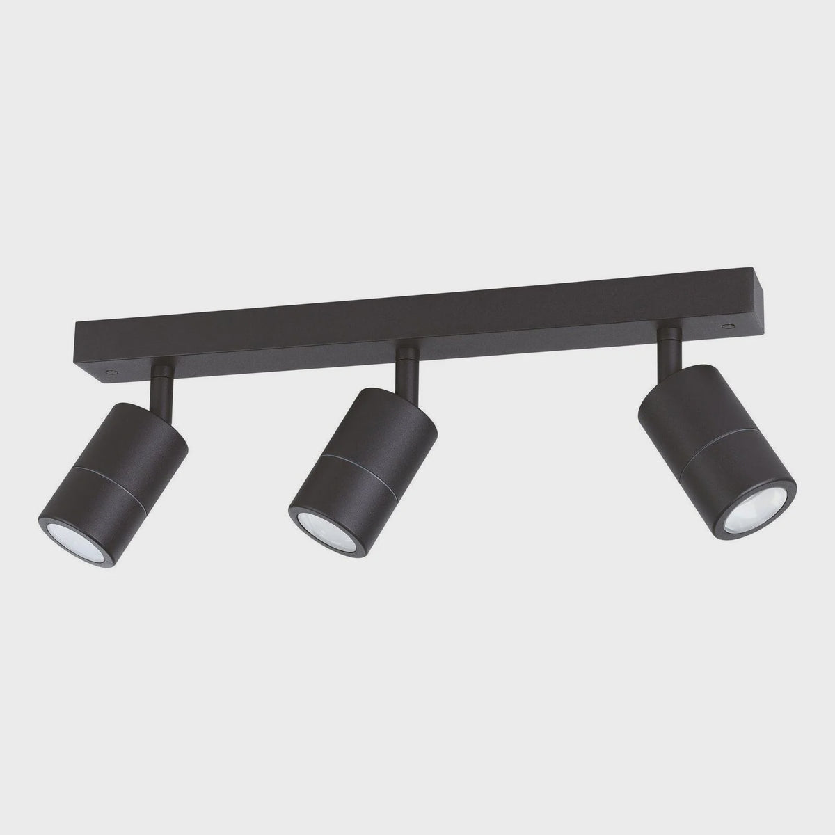 FREMANTLE 3lt GU10 Adjustable Bar IP55 Dimmable Exterior Wall Light Matt Black - 206159 - ARCK Electrical Wholesale Supplies