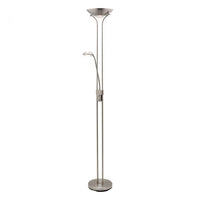 Buckley 18w LED M&C Uplighter Bru-Chr - A42722