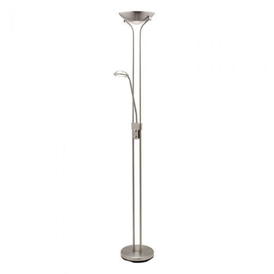 Buckley 18w LED M&C Uplighter Bru-Chr - A42722