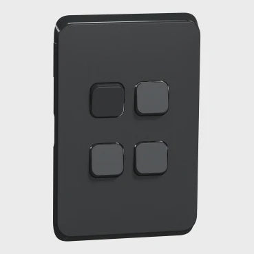 Clipsal Iconic Switch Plate Sk - 3044C-XB - ARCK Electrical Wholesale Supplies