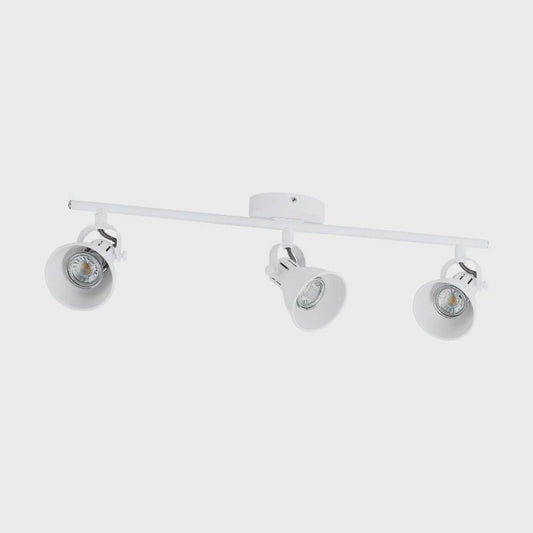 Seras 1 LED Spot Light 3x5W 4000K White Steel - 205317 - ARCK Electrical Wholesale Supplies