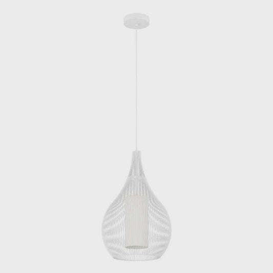 RAZONI Pendant Light White Steel - 900829N - ARCK Electrical Wholesale Supplies
