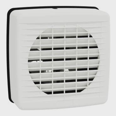 Clipsal Airflow Wall Exhaust Fan, Axial, 150mm, Auto Switched - 7006AN - ARCK Electrical Wholesale Supplies