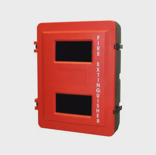 Double Plastic Fire Extinguisher Cabinet - TH02-04-00 - ARCK Electrical Wholesale Supplies