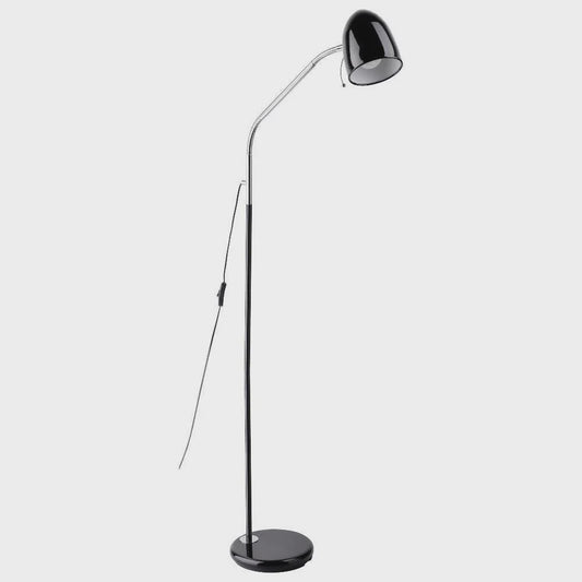 Lara 1 Light Floor Lamp Black - 205279N - ARCK Electrical Wholesale Supplies