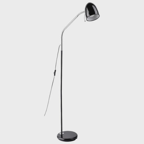 Lara 1 Light Floor Lamp Black - 205279N - ARCK Electrical Wholesale Supplies