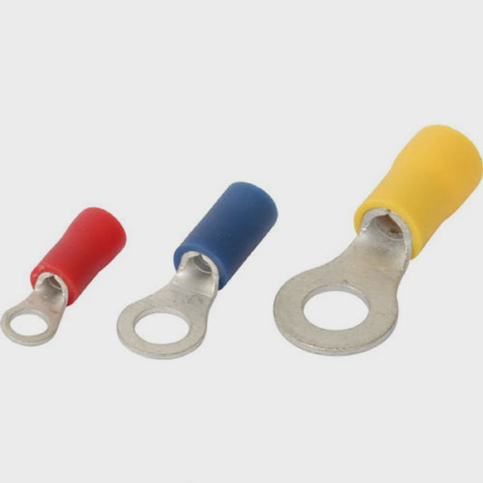 Ring terminal 5mm, blue, 100pk - ALCRB5/100 - ARCK Electrical Wholesale Supplies