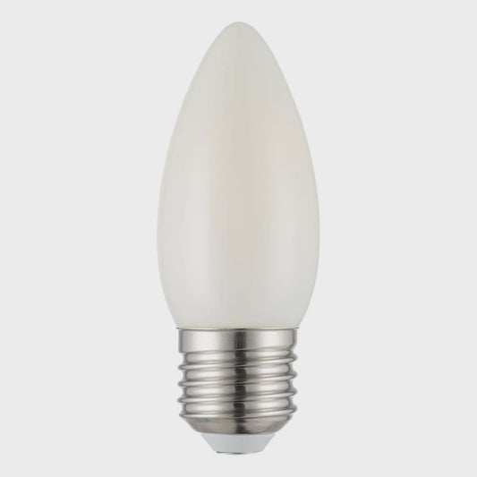 Candle Frost Globe 4W E27 Dimmable 3000K - 206439 - ARCK Electrical Wholesale Supplies