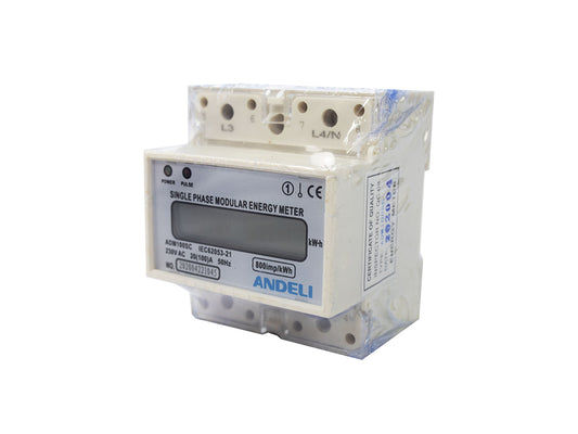 Andeli 1 Phase 100Amp Kilowatt - ADM100SC - ARCK Electrical Wholesale Supplies