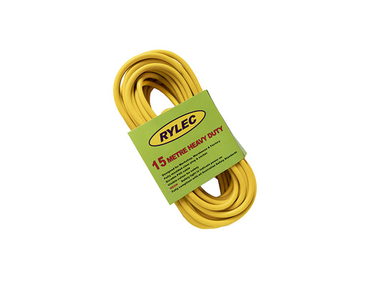 10 Amp 15 Metre Extension Lead - R15ELYL - ARCK Electrical Wholesale Supplies