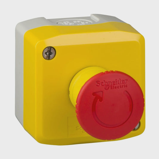 Clipsal Harmony Control Station Emergency Stop Red Mushroom IP66 - XALK178 - ARCK Electrical Wholesale Supplies