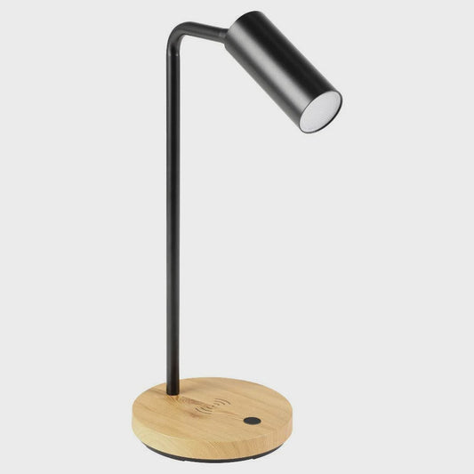 Connor 5W LED Table Lamp With Wireless Charging Black - 205214N - ARCK Electrical Wholesale Supplies