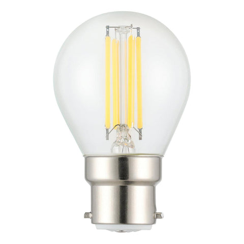 Filament Fancy Round Clear LED 4W B22 Dimmable 5000K - 206464
