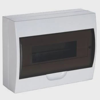 8 POLE SURFACE MOUNT DISTRIBUTION BOARD - TSM08/S - ARCK Electrical Wholesale Supplies