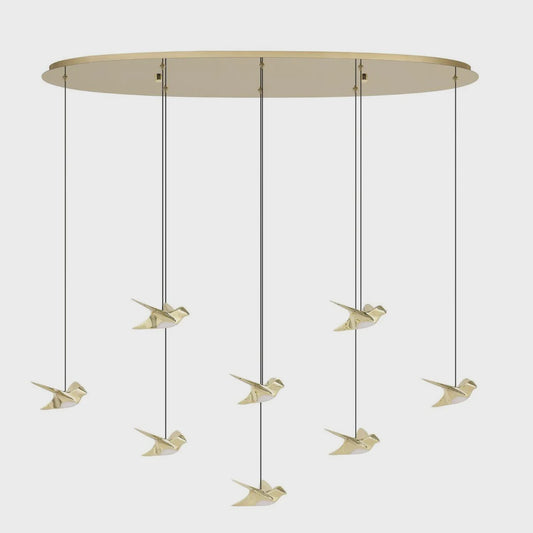 Paratebueno 1160mm Pendant Light Brass - 390397 - ARCK Electrical Wholesale Supplies