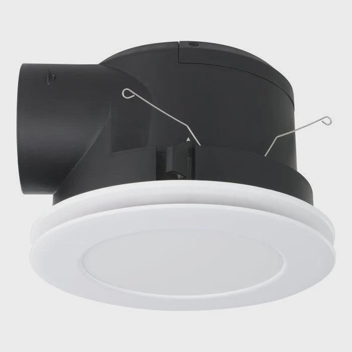 Samba Ex Fan/Light Rnd 10W LED Tri-Col Wht- 206174N - ARCK Electrical Wholesale Supplies