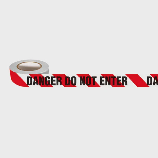 DANGER DO NOT ENTER Red & White - TUFDTRWDNE