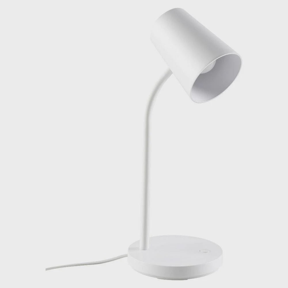 Jasper 1 Light Table Lamp White - 205211N - ARCK Electrical Wholesale Supplies