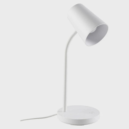 Jasper 1 Light Table Lamp White - 205211N - ARCK Electrical Wholesale Supplies