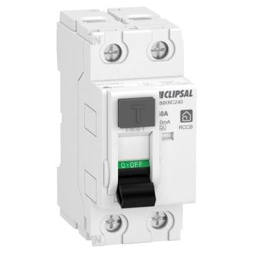 Clipsal Resi MAX A type Residual Current Circuit Breaker 2P 40A 30mA - RMXRC240 - ARCK Electrical Wholesale Supplies