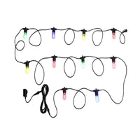 Festoon 10 Lights 12V L8000mm Black Plastic 2700K - 205972