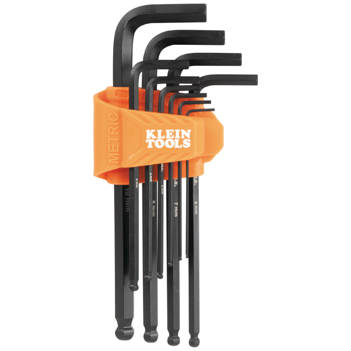 Klein Tools A-BLS10M 10Pc Ball End L Style Hex Key Set - Met - ARCK Electrical Wholesale Supplies