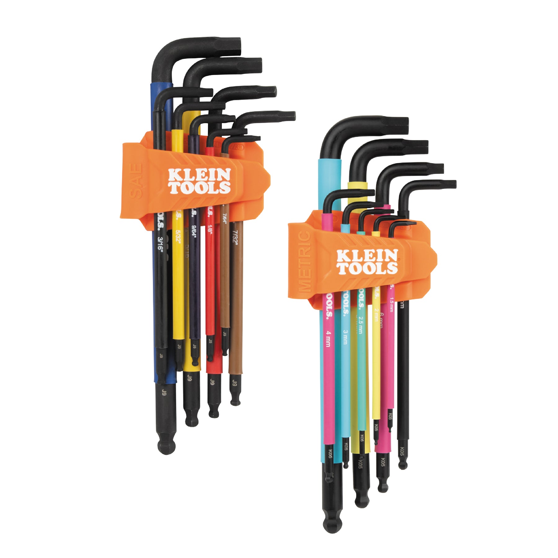 Klein Tools A-BLS18 Color Coded Hex Key Set Sae-Metric 18Pce - ARCK Electrical Wholesale Supplies