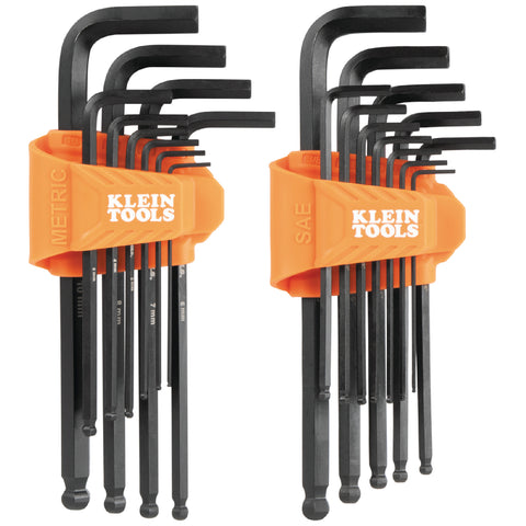 Klein Tools A-BLS22 22 Pce Ball End Sae/Metric - ARCK Electrical Wholesale Supplies