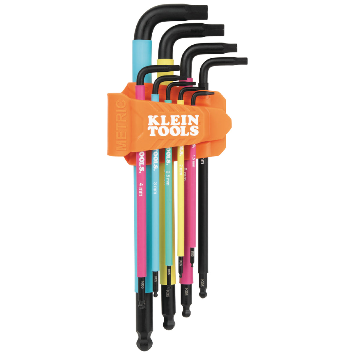 Klein Tools A-BLS9M Color Coded Xl L-Style Hex Key Met 9Pce - ARCK Electrical Wholesale Supplies