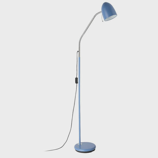Lara Floor Lamp 1 Light Pastel Light Blue Steel - 205578N - ARCK Electrical Wholesale Supplies
