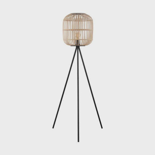 Bordesley Wooden Floor Lamp 1Lt  - 43219N - ARCK Electrical Wholesale Supplies