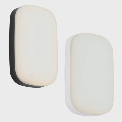 MERCATOR RYDER TRI-COLOUR 15W LED OUTDOOR BUNKER LIGHT - MXB1020CCTBLK